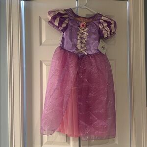 Disney Pink and Purple Dress with Gold Accents